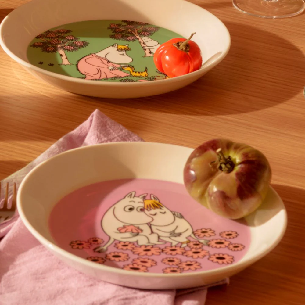 Moomin Loving Care Plate 19cm - Image 4
