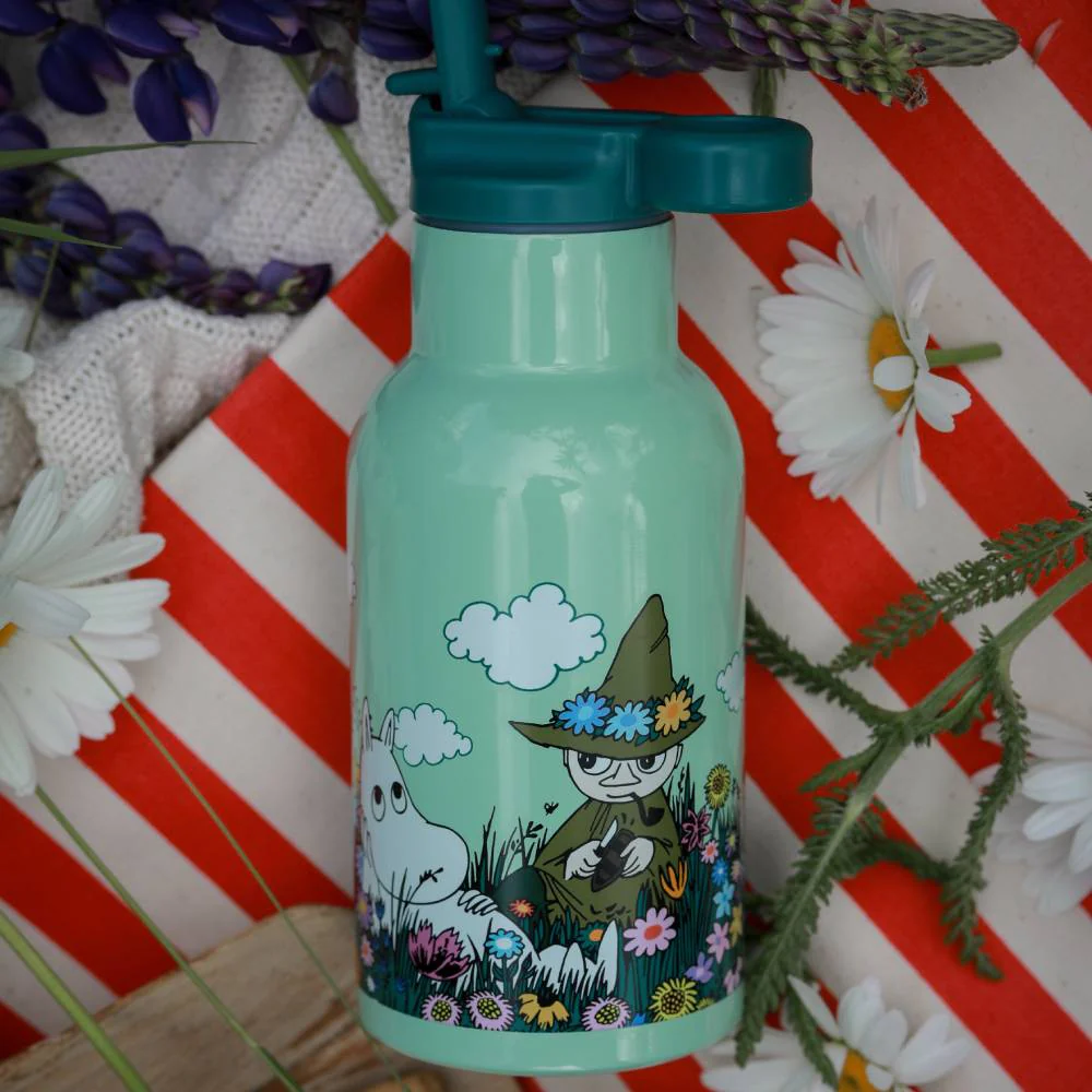 Moomin Meadow Thermal Bottle Green 340ml