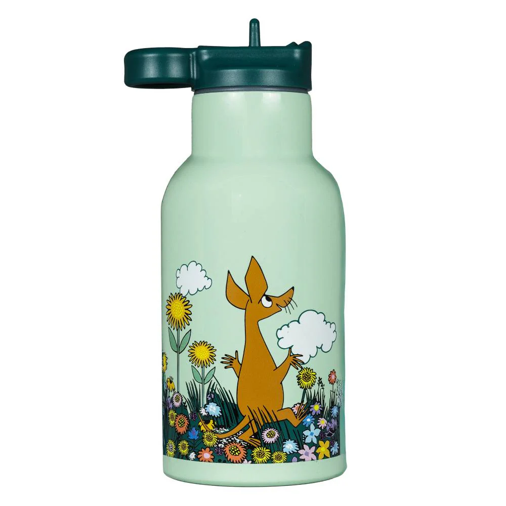 Moomin Meadow Thermal Bottle Green 340ml - Image 2