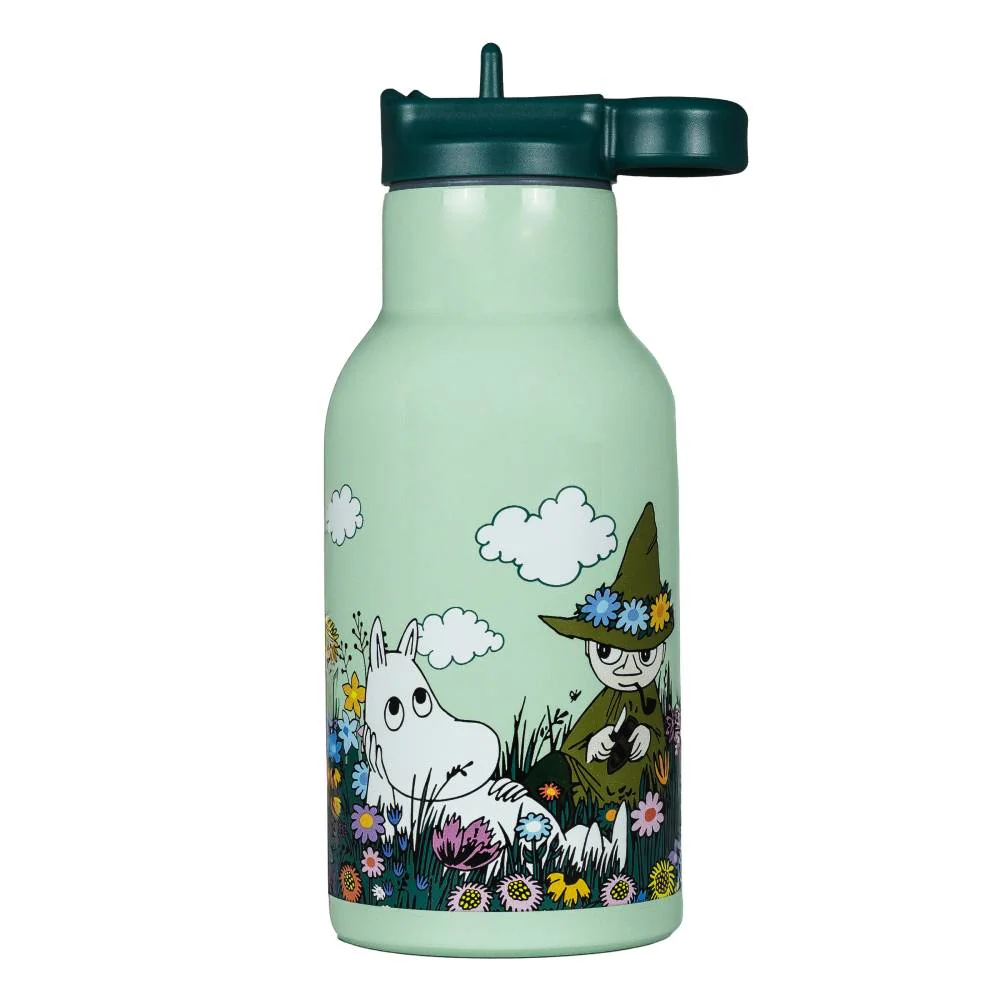 Moomin Meadow Thermal Bottle Green 340ml - Image 3