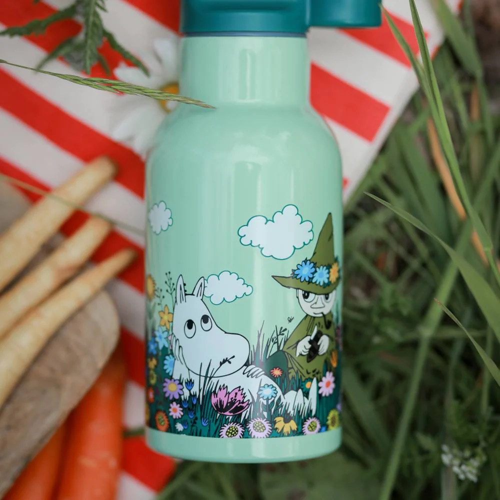 Moomin Meadow Thermal Bottle Green 340ml - Image 4