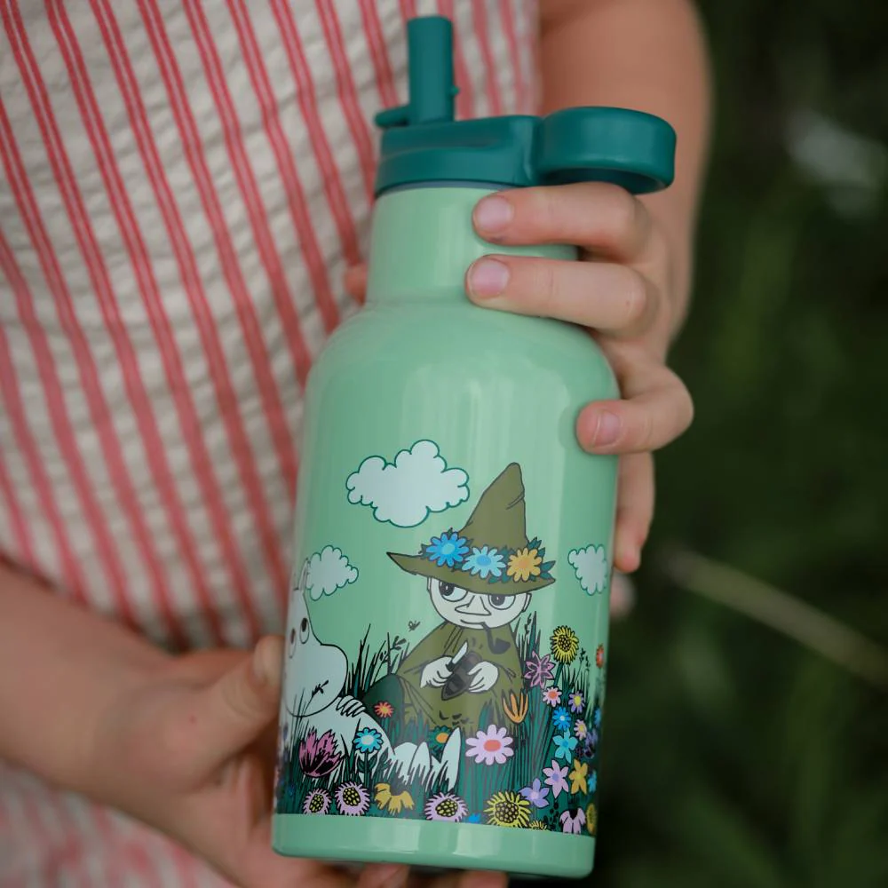 Moomin Meadow Thermal Bottle Green 340ml - Image 5