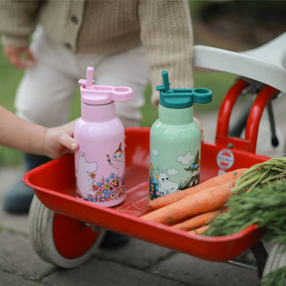 Moomin Meadow Thermal Bottle Green 340ml - Image 7