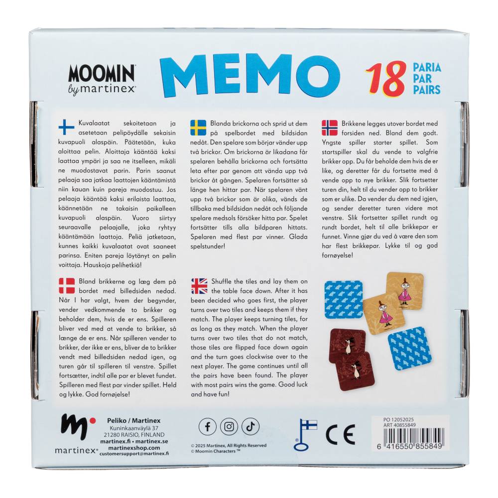 Moomin Memo Game - Image 5