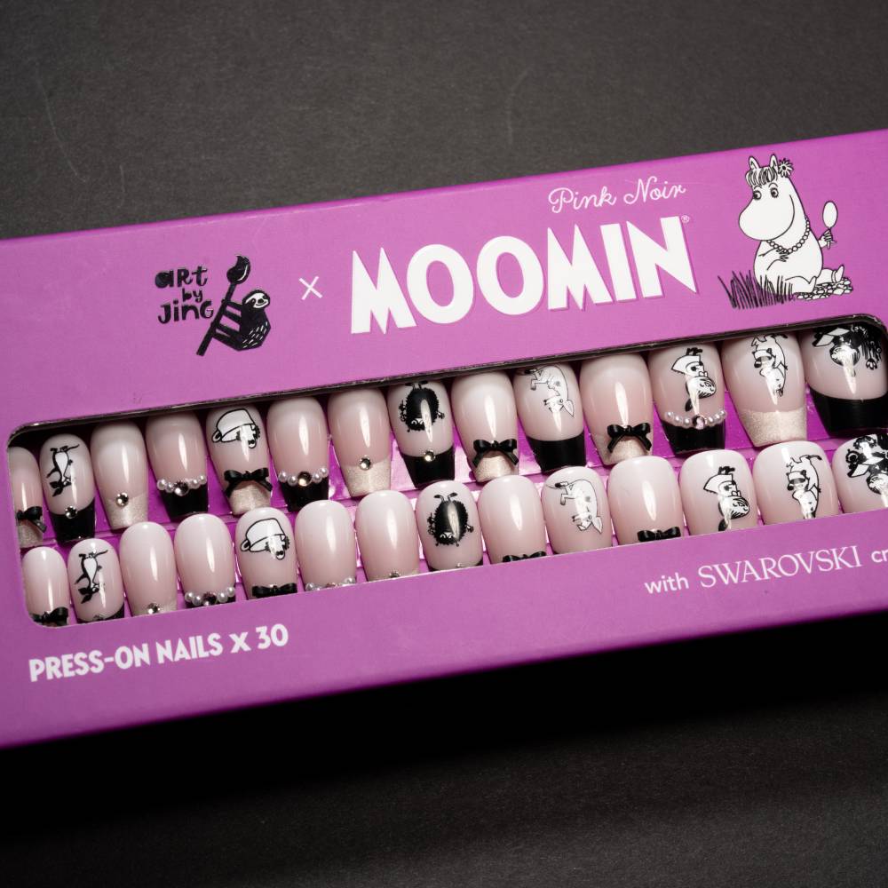 Moomin PinkNoir Press-on Nails Pink - Image 10