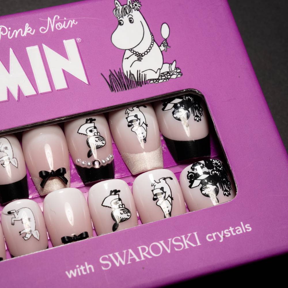 Moomin PinkNoir Press-on Nails Pink - Image 11