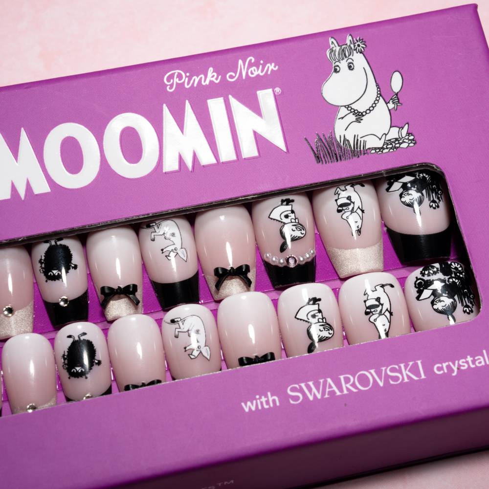 Moomin PinkNoir Press-on Nails Pink - Image 8