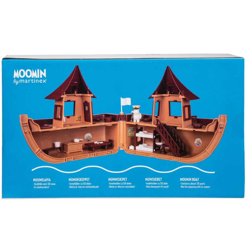 Moomin Oshun Oxtra Boat & Moominpappa - Image 4