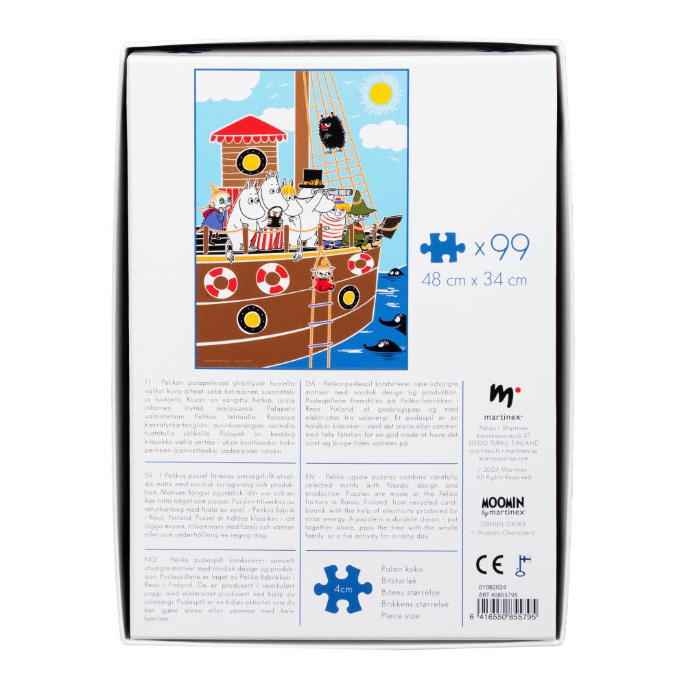 Moomin Oshun Oxtra Puzzle 99pcs - Image 3