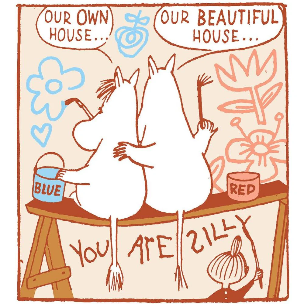 Moomin Our Own House Greeting Card