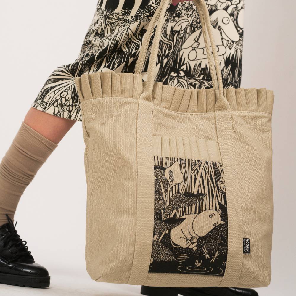 Moomin Reeds Bag Beige