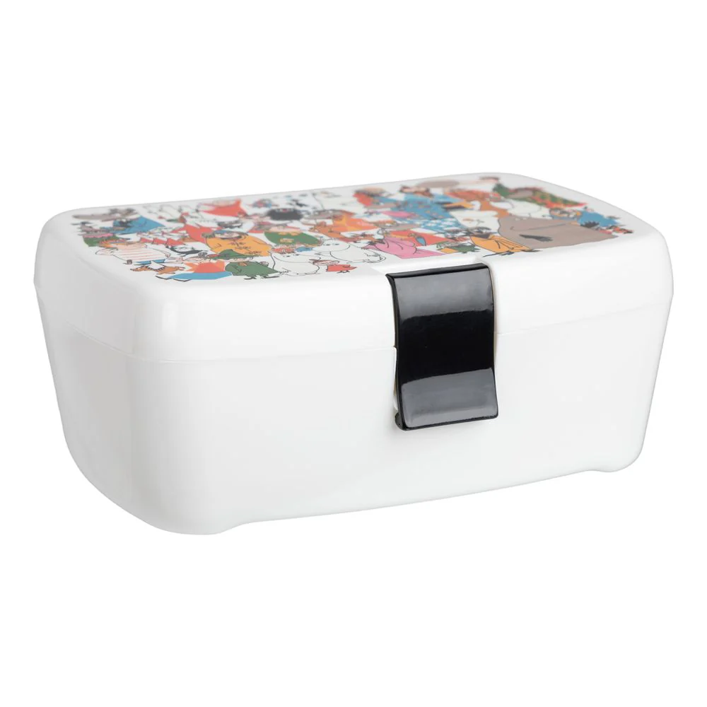 Moomin Class Reunion Lunch Box White