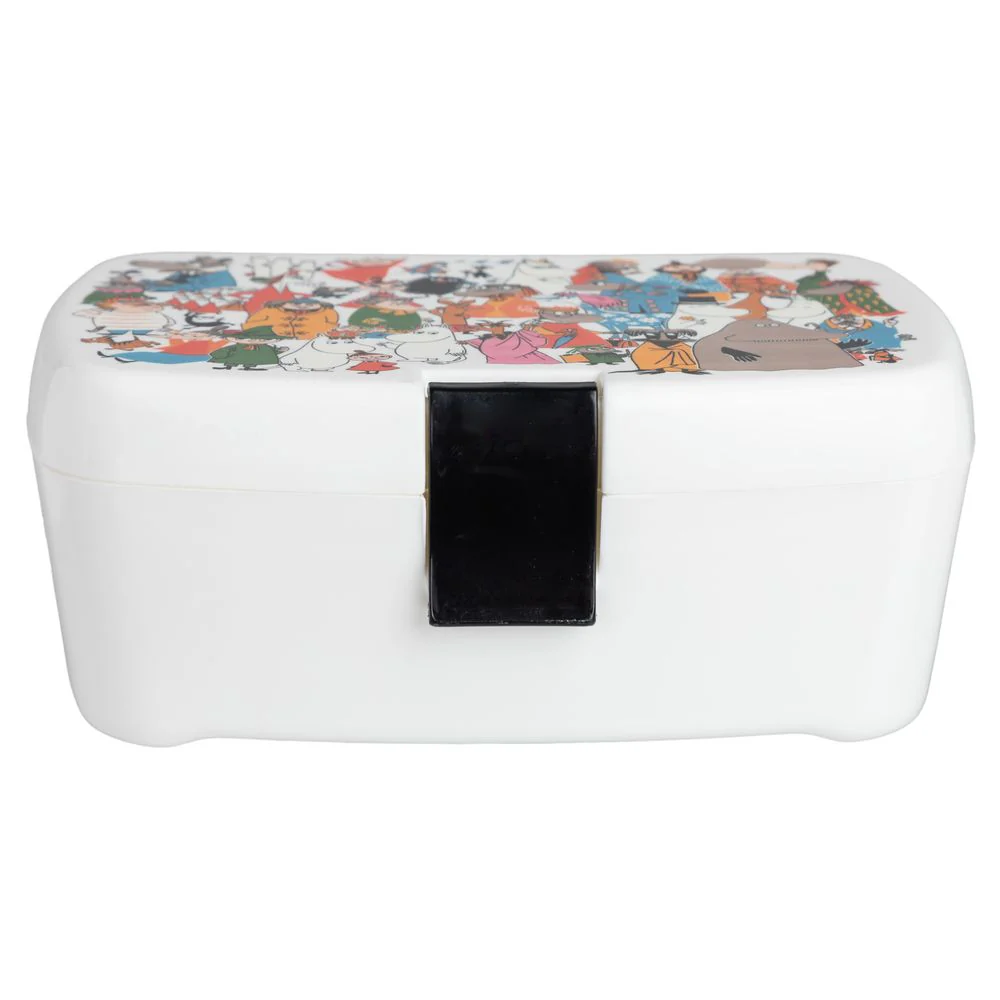 Moomin Class Reunion Lunch Box White - Image 2