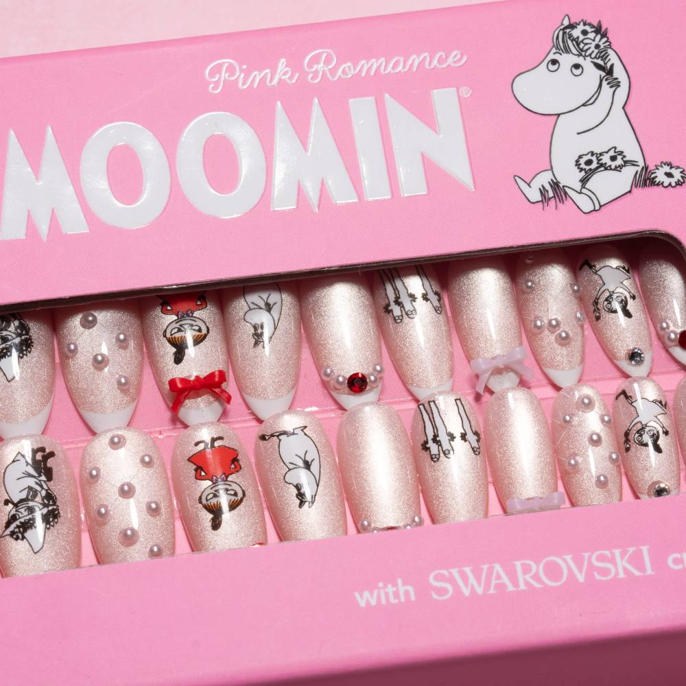 Moomin Romance Press-on Nails Pink - Image 7