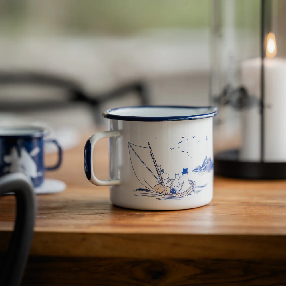 Moomin Sailors Enamel Jug 1,3L
