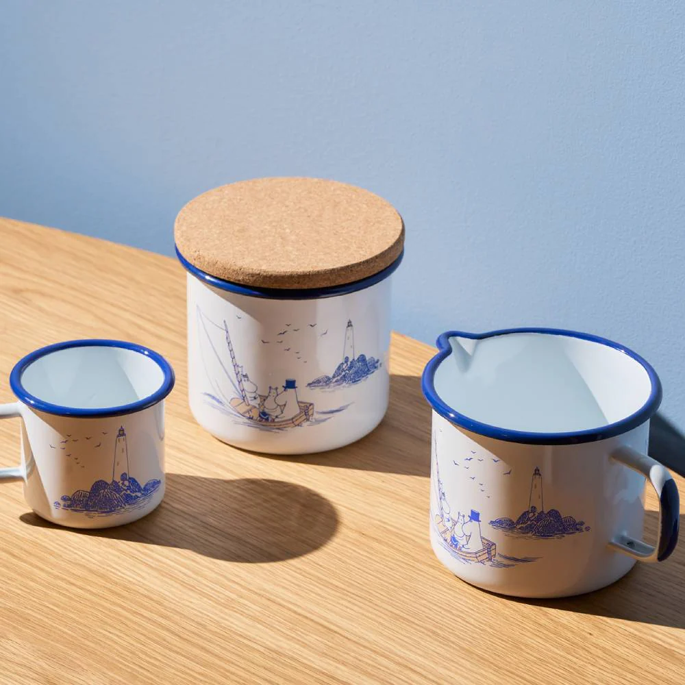 Moomin Sailors Enamel Jug 1,3L - Image 5
