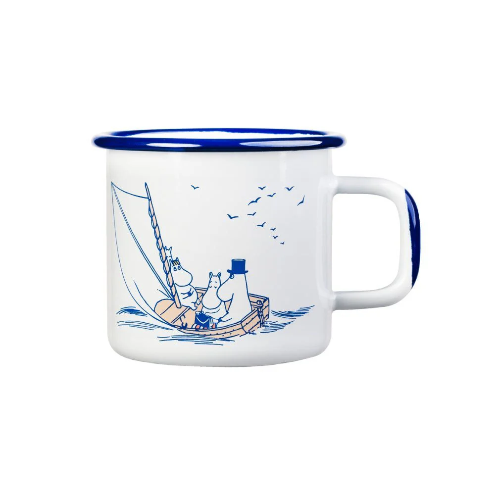 Moomin Sailors Mug 3,7dl White - Image 2