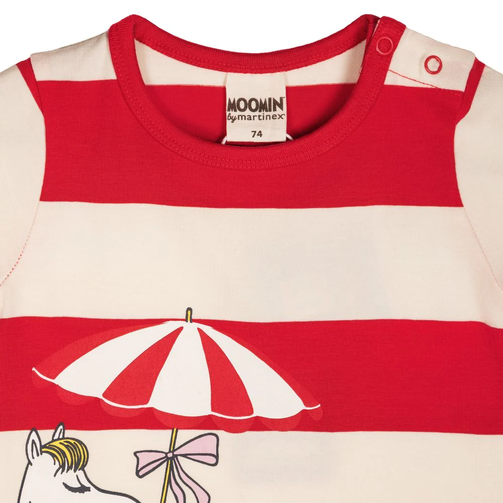 Moomin Shell Beach Dress Red - Image 2