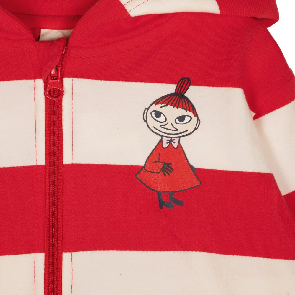 Moomin Shell Beach Hoodie Red - Image 5