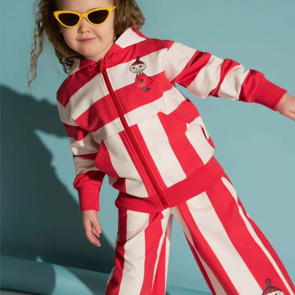 Moomin Shell Beach Hoodie Red - Image 9