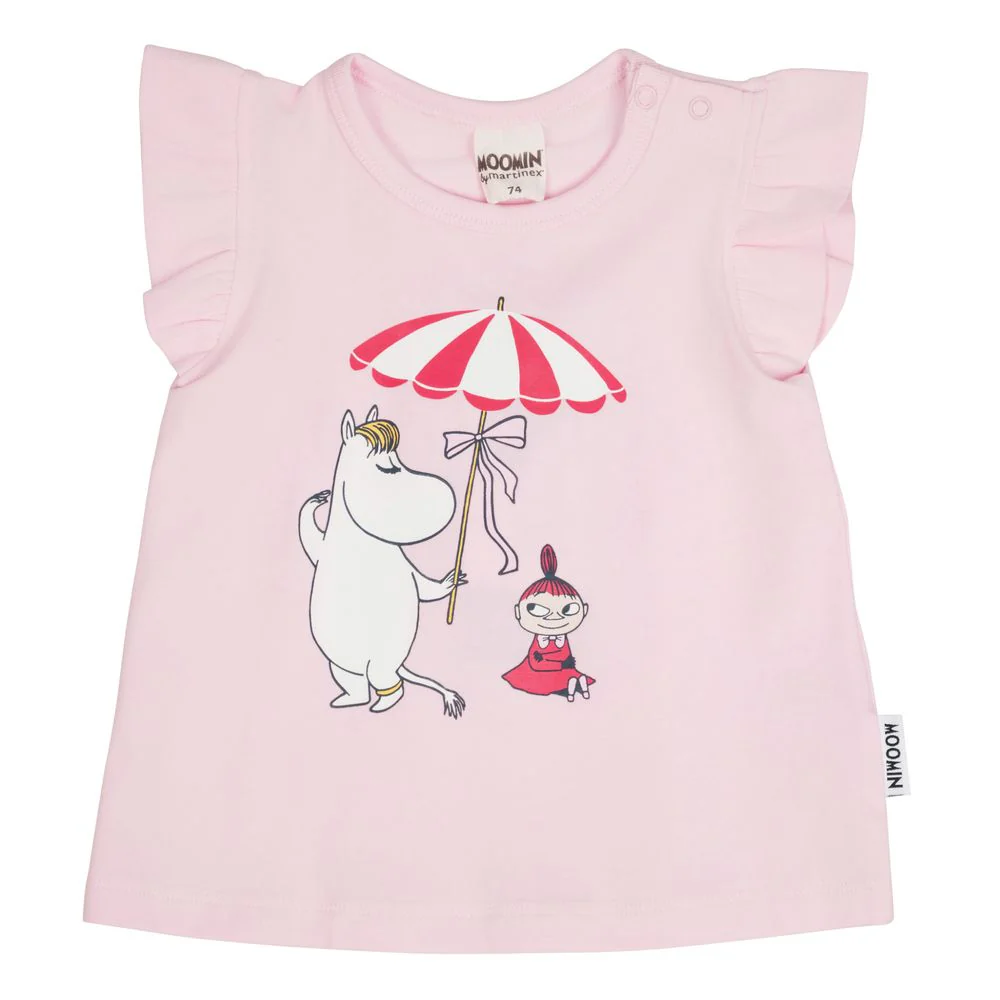 Moomin Shell Beach Shorts Set Red - Image 3