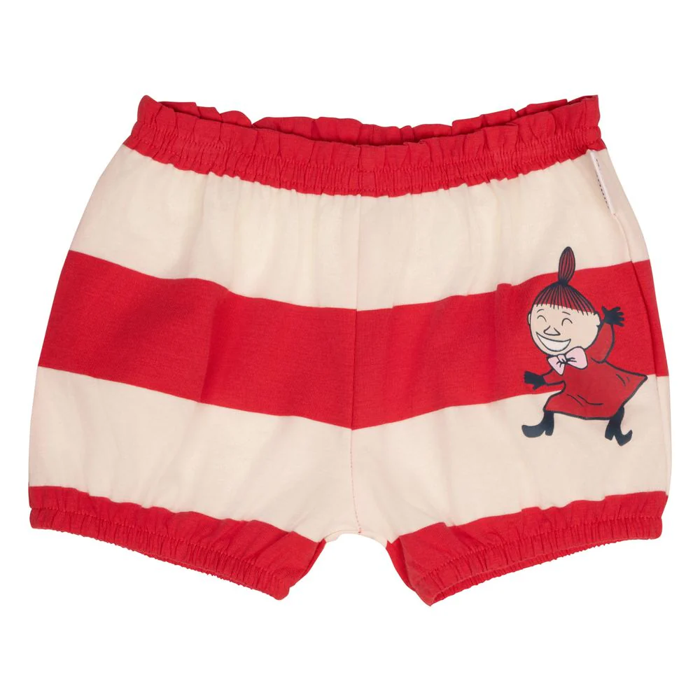 Moomin Shell Beach Shorts Set Red - Image 4