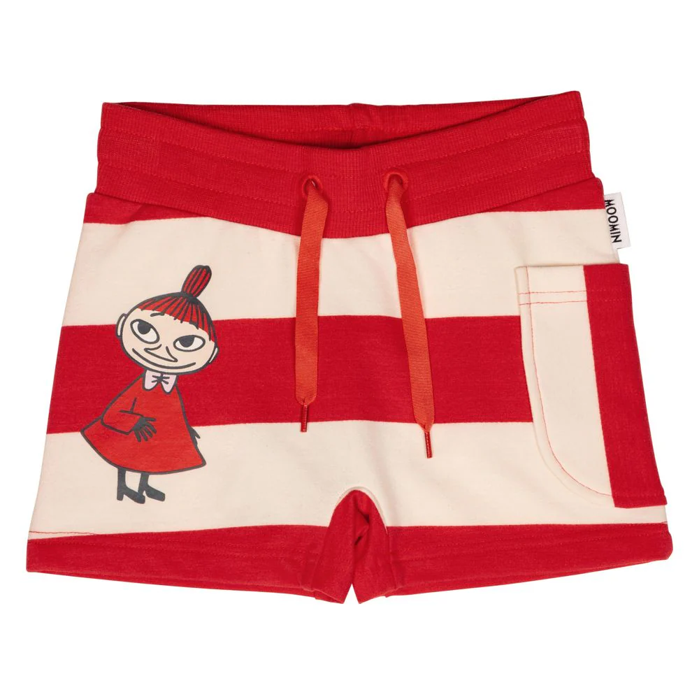 Moomin Shell Beach Shorts Red - Image 2