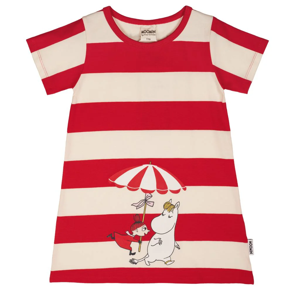 Moomin Shell Beach Tunic Red - Image 2