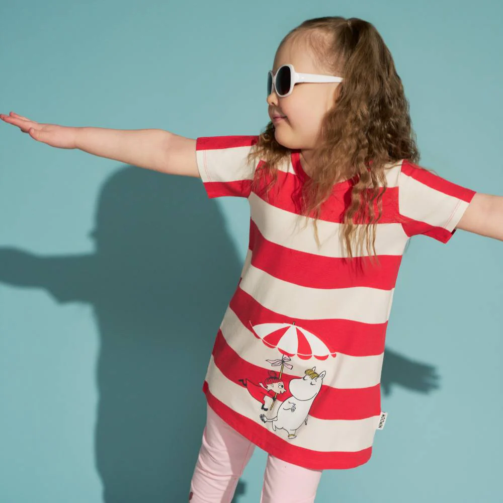 Moomin Shell Beach Tunic Red - Image 4