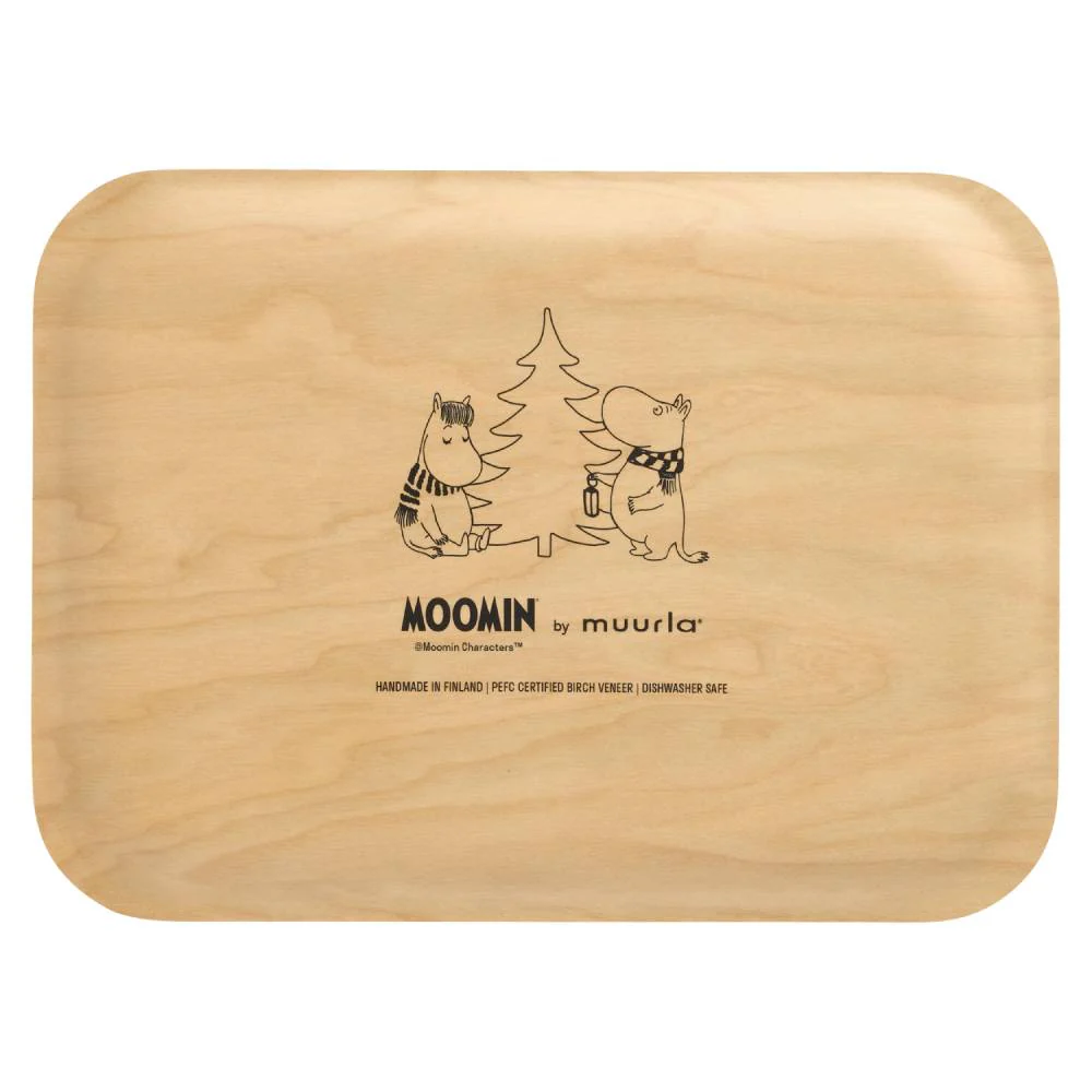 Moomin Snowfall Tray 27x20cm - Image 3