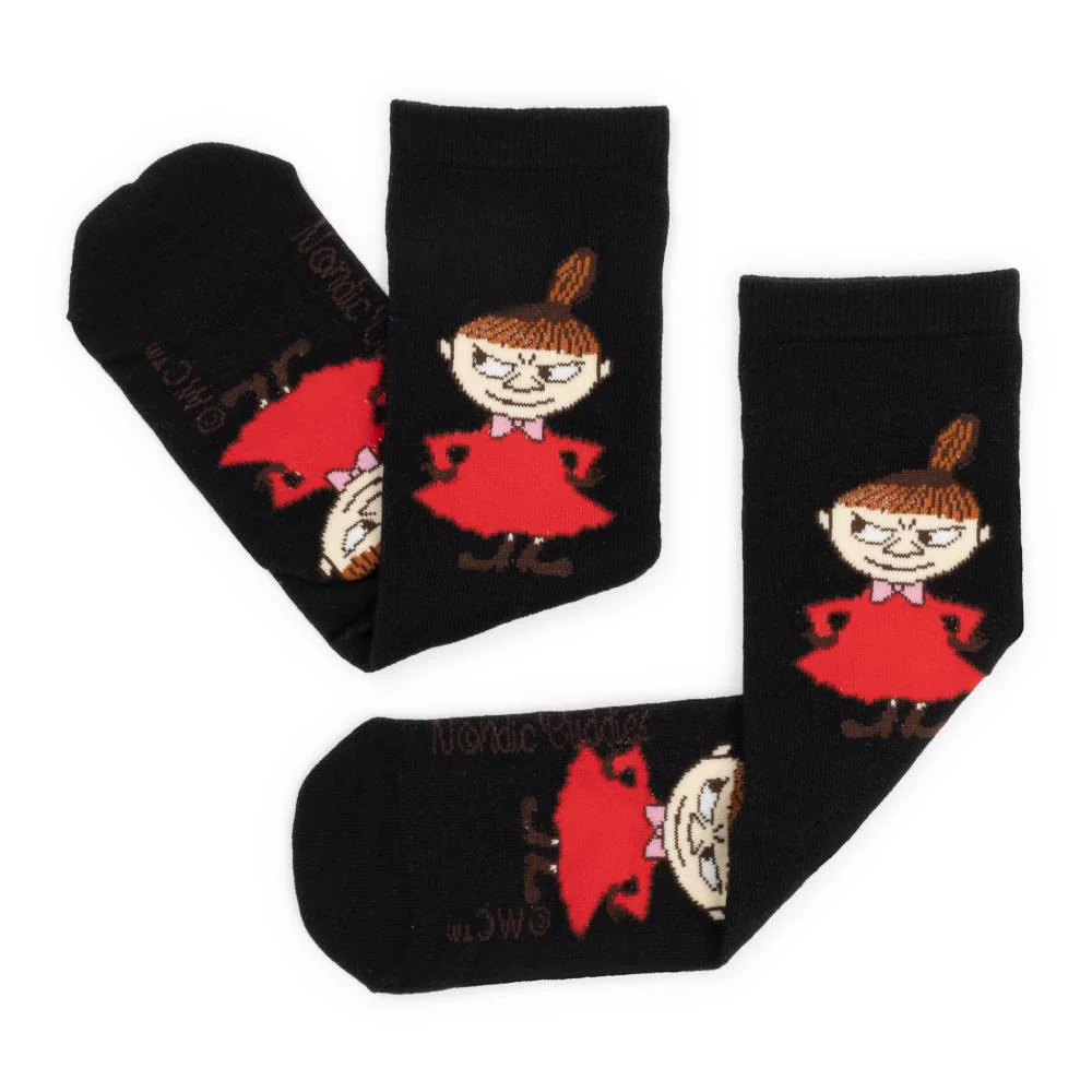 Little My Socks 36-42 Black - Image 2