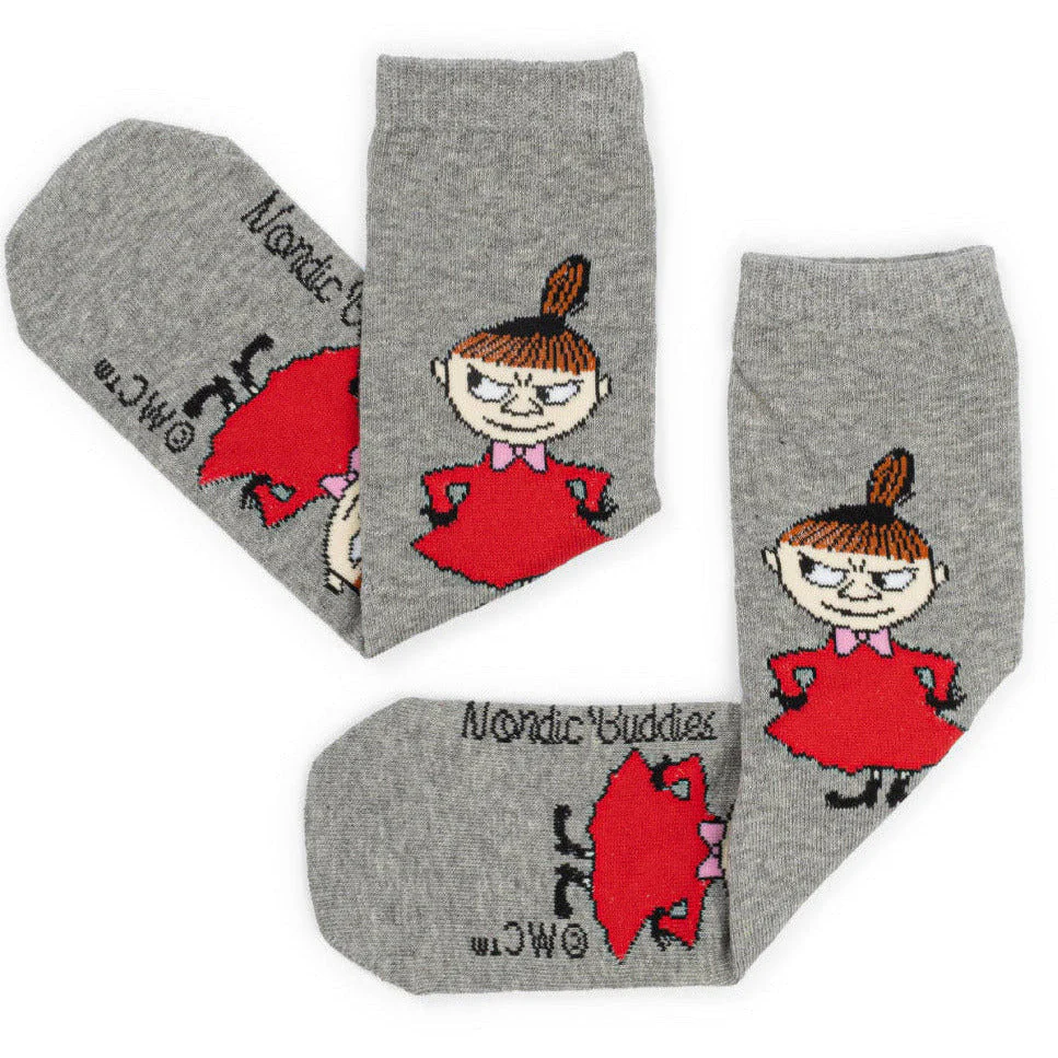 Little My Pranking Socks 36-42 Grey - Image 2