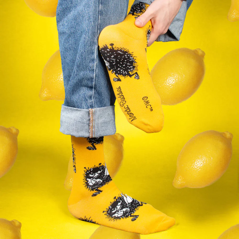 Stinky Getaway Socks 40-45 Yellow