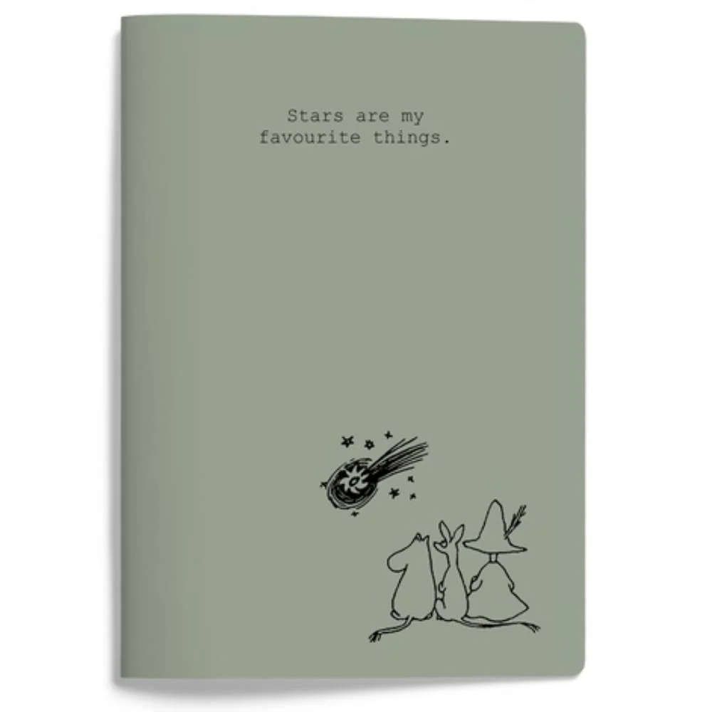 Snufkin Stars Soft Notebook A5