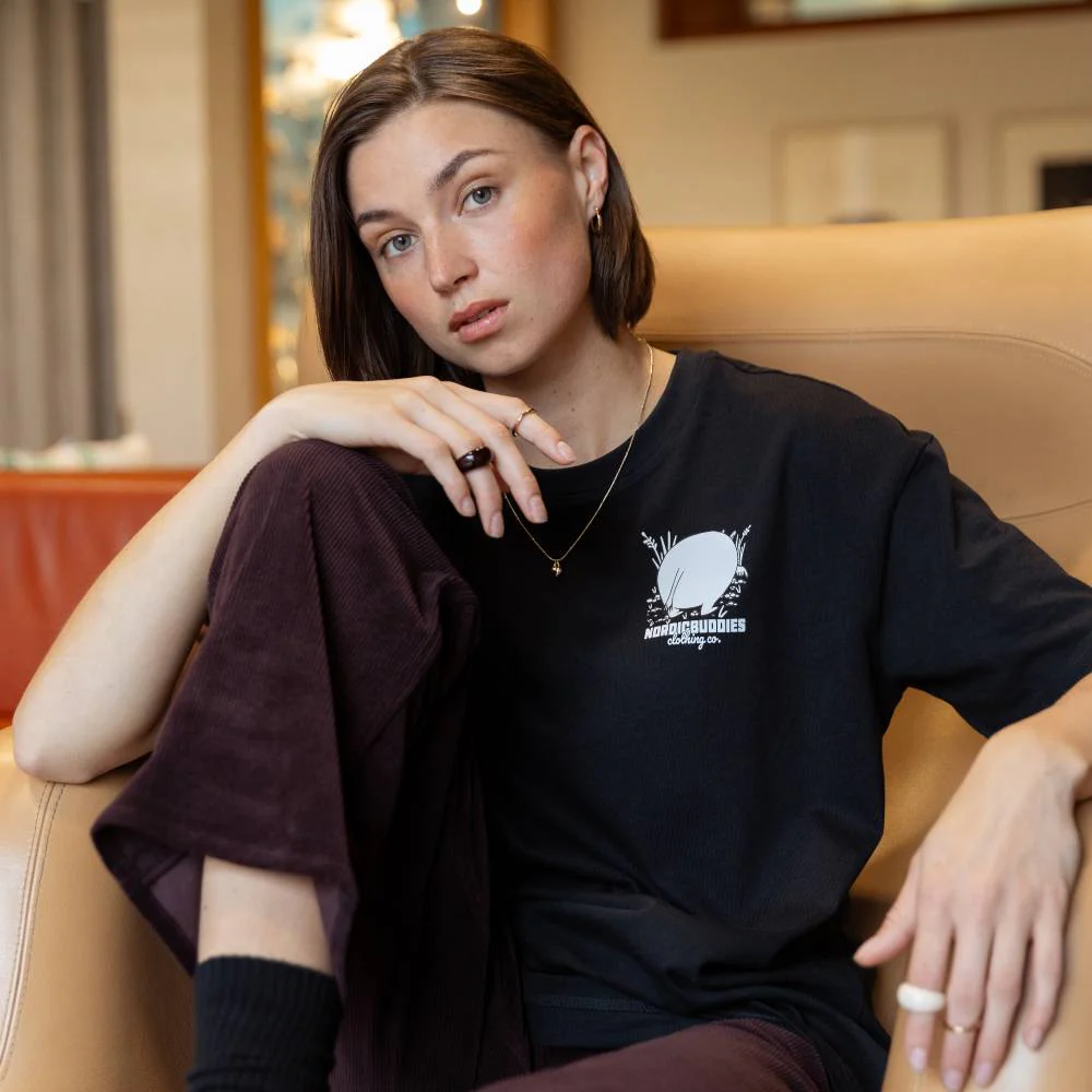 Moomintroll Stone Seeker T-shirt Black