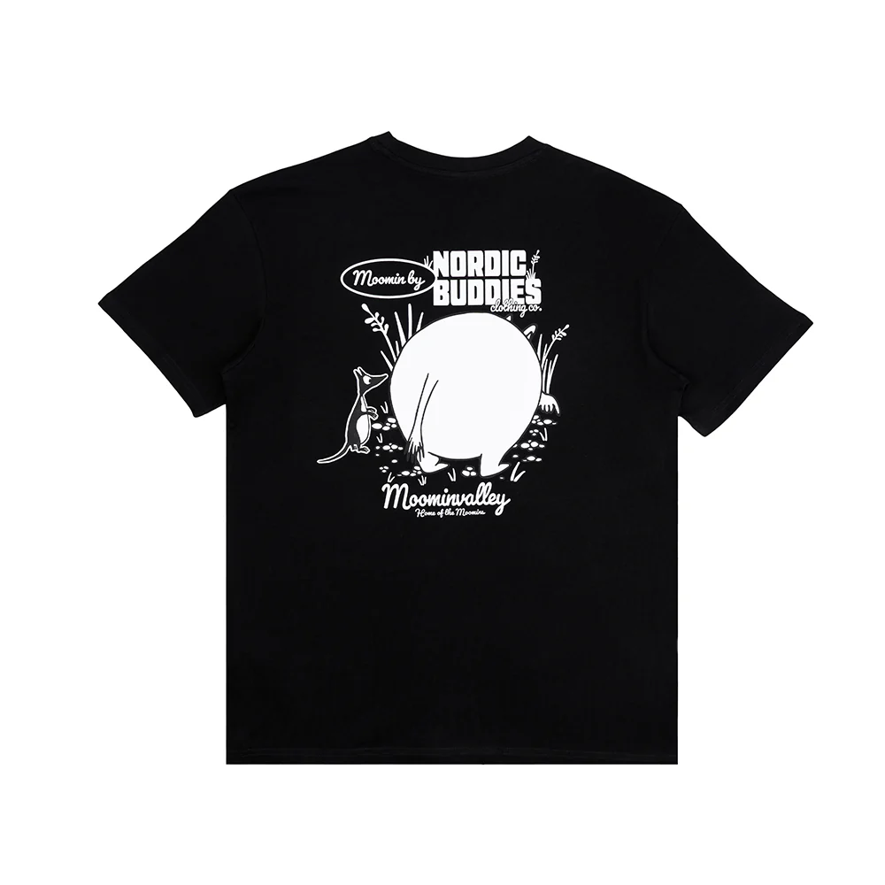 Moomintroll Stone Seeker T-shirt Black - Image 3