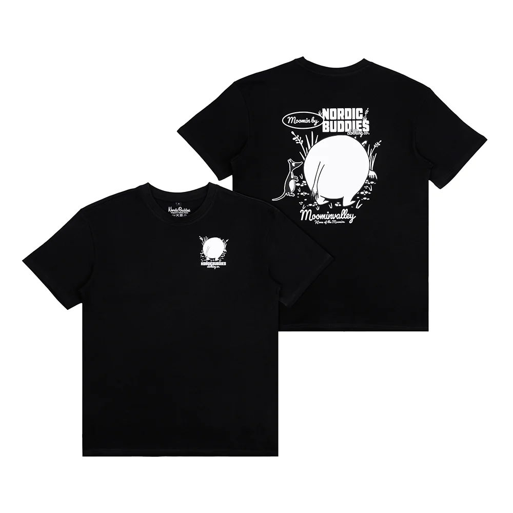 Moomintroll Stone Seeker T-shirt Black - Image 4