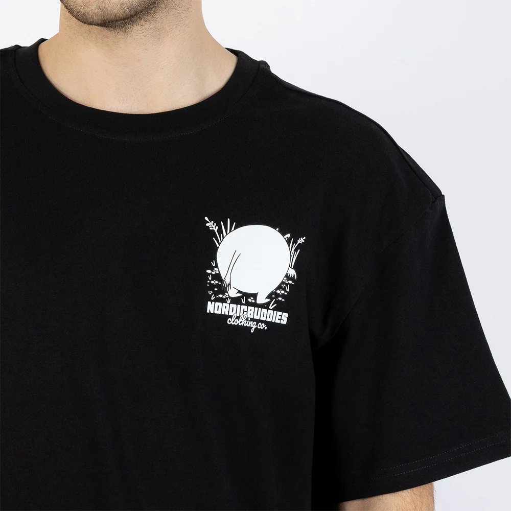 Moomintroll Stone Seeker T-shirt Black - Image 7