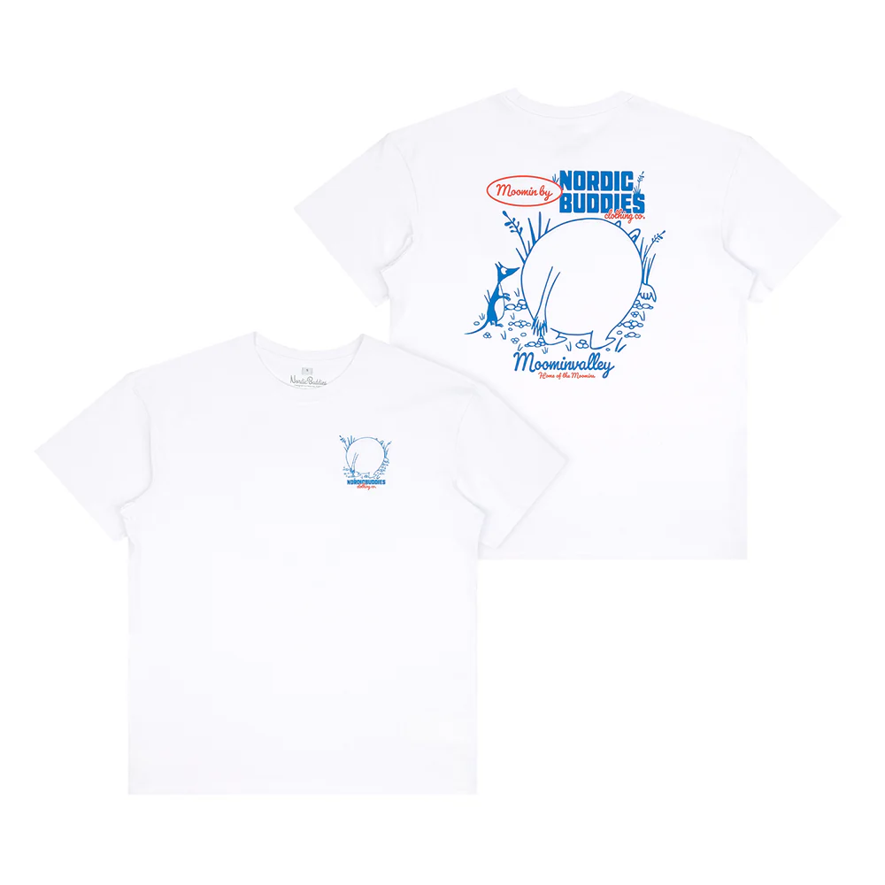 Moomintroll Stone Seeker T-shirt White - Image 4