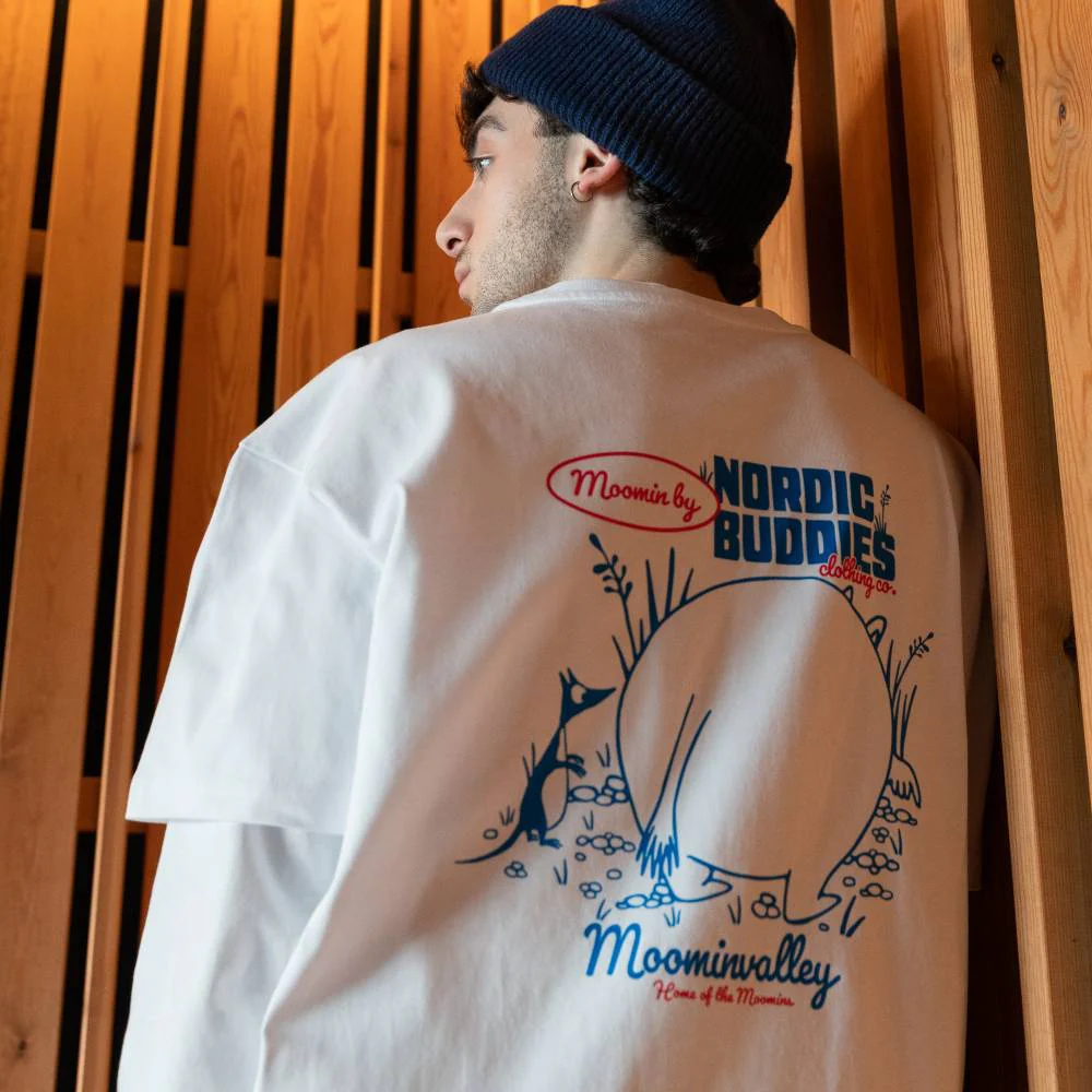Moomintroll Stone Seeker T-shirt White - Image 5