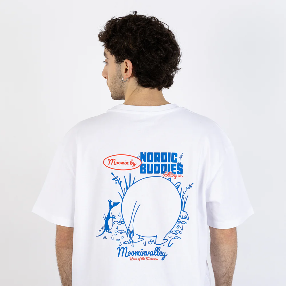 Moomintroll Stone Seeker T-shirt White - Image 6