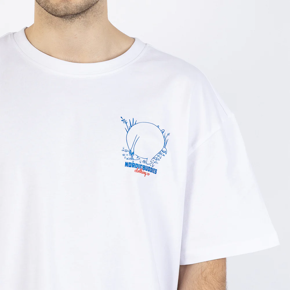 Moomintroll Stone Seeker T-shirt White - Image 7