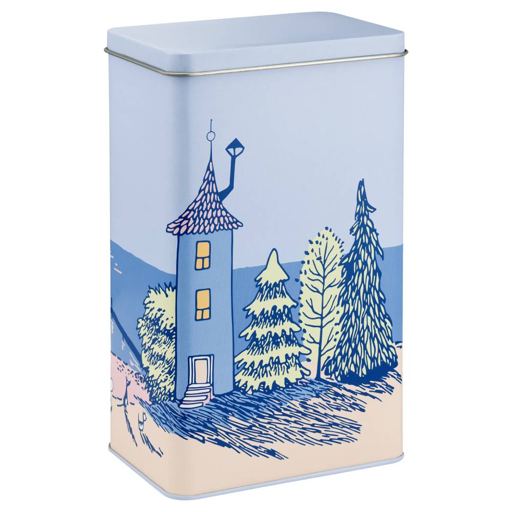 Moomin Sunset Coffee Jar Blue - Image 2