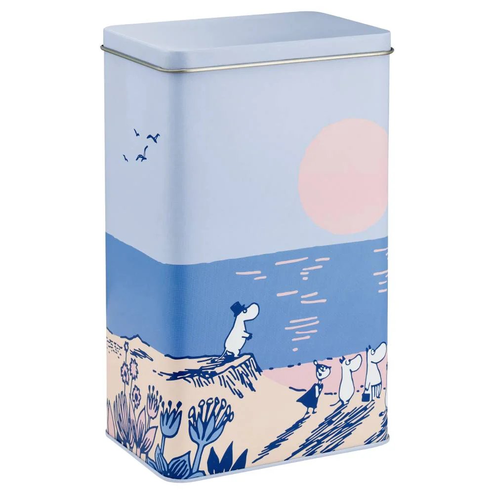Moomin Sunset Coffee Jar Blue - Image 3