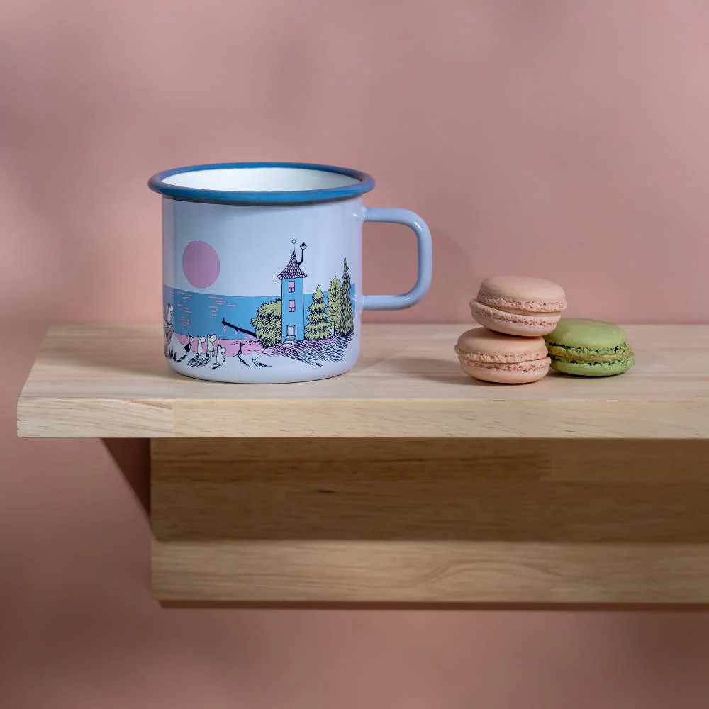 Moomin Sunset Mug 5,5dl Blue