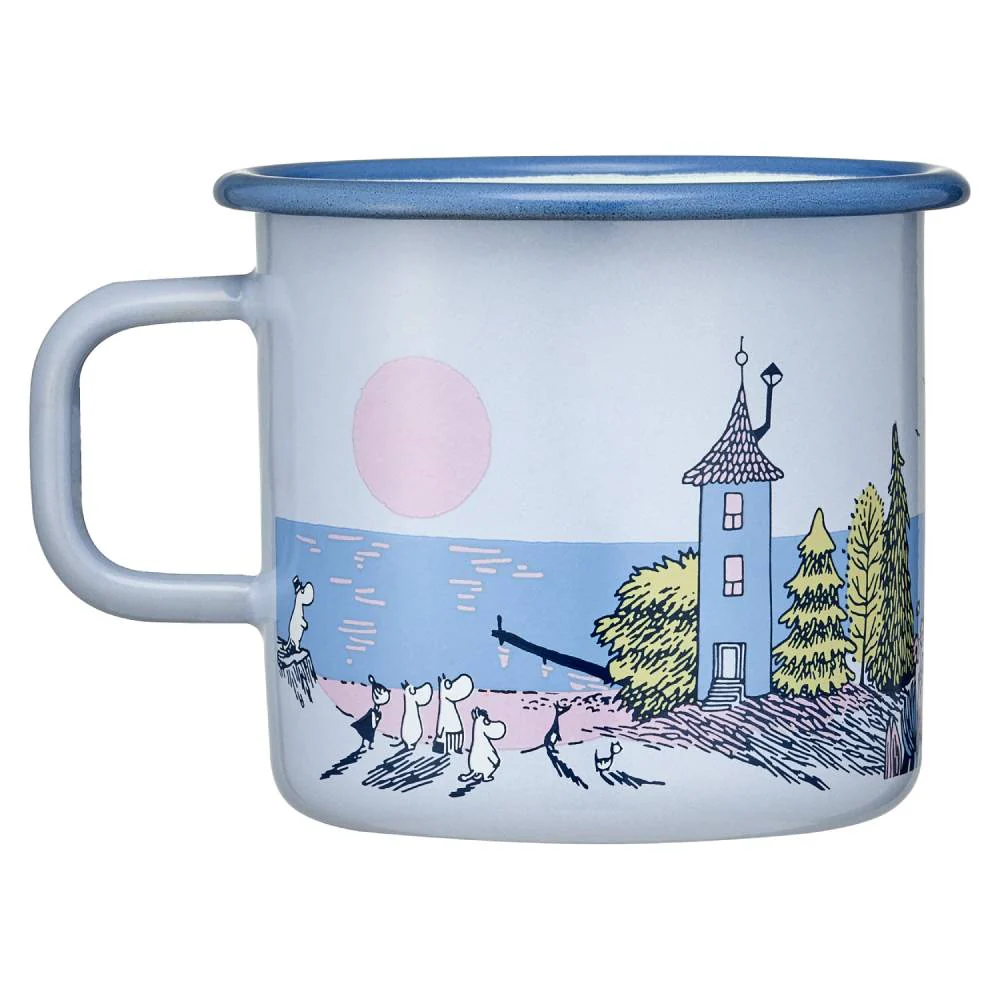 Moomin Sunset Mug 5,5dl Blue - Image 3