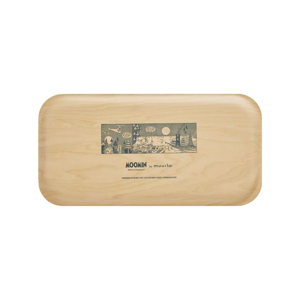 Moomin Sunset Tray 43x22cm Blue - Image 3