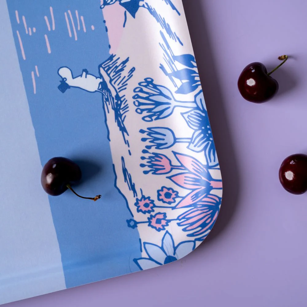 Moomin Sunset Tray 43x22cm Blue - Image 5