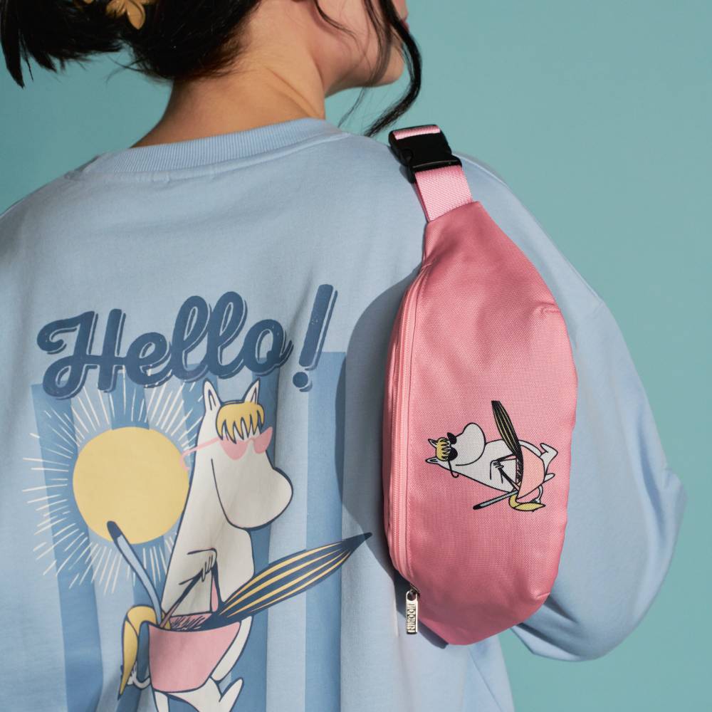 Moomin Sunshine Belt Bag Rose