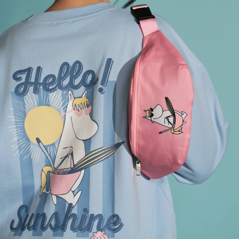 Moomin Sunshine Belt Bag Rose - Image 5
